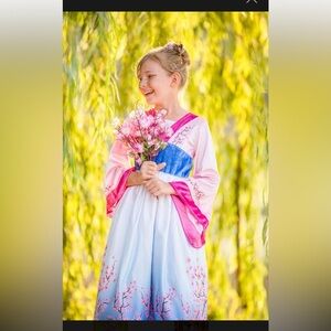 CHERRY BLOSSOM MULAN PRINCESS DRESS XL
